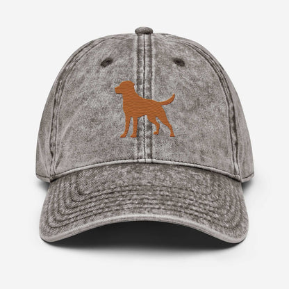 Red Fox Labrador Hat, red labrador gift, lab mom hat, labrador dad gift, wife birthday gift, best friend gift for her, labrador lover hat