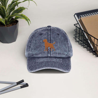 Red Fox Labrador Hat, red labrador gift, lab mom hat, labrador dad gift, wife birthday gift, best friend gift for her, labrador lover hat