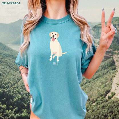 Labrador Retriever Sweatshirt, labrador gift, sister birthday gift, black yellow chocolate red fox labrador hoodie, cute labrador mom shirt