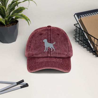 Silver Labrador Hat, labrador gift, lab mom hat, labrador dad gift, wife birthday gift, best friend gift for her, labrador lover hat