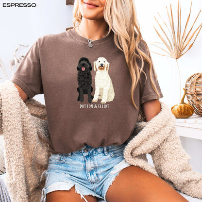 Personalized Golden Doodle Mom Shirt, doodle sweatshirt, doodle gift, niece birthday gift, cockapoo sweater, labradoodle, gift for her