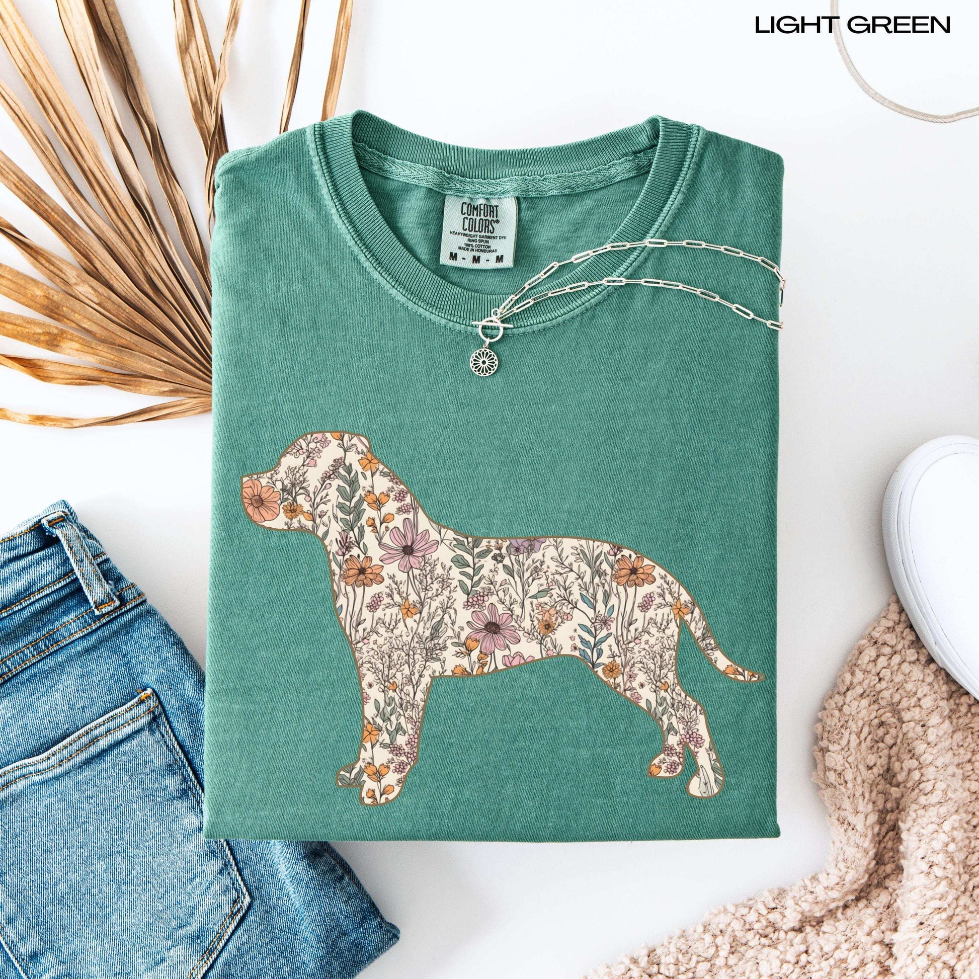 Wildflower Pitbull Shirt, pitbull gift, pitty mama sweatshirt, puppy mom sweater, gift for dog owner, pitbull breeder gift, pitbull grandma