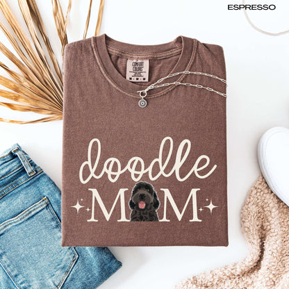Black golden doodle mama shirt for doodle owners