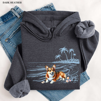 Take Me To The Beach Corgi Dog Shirt