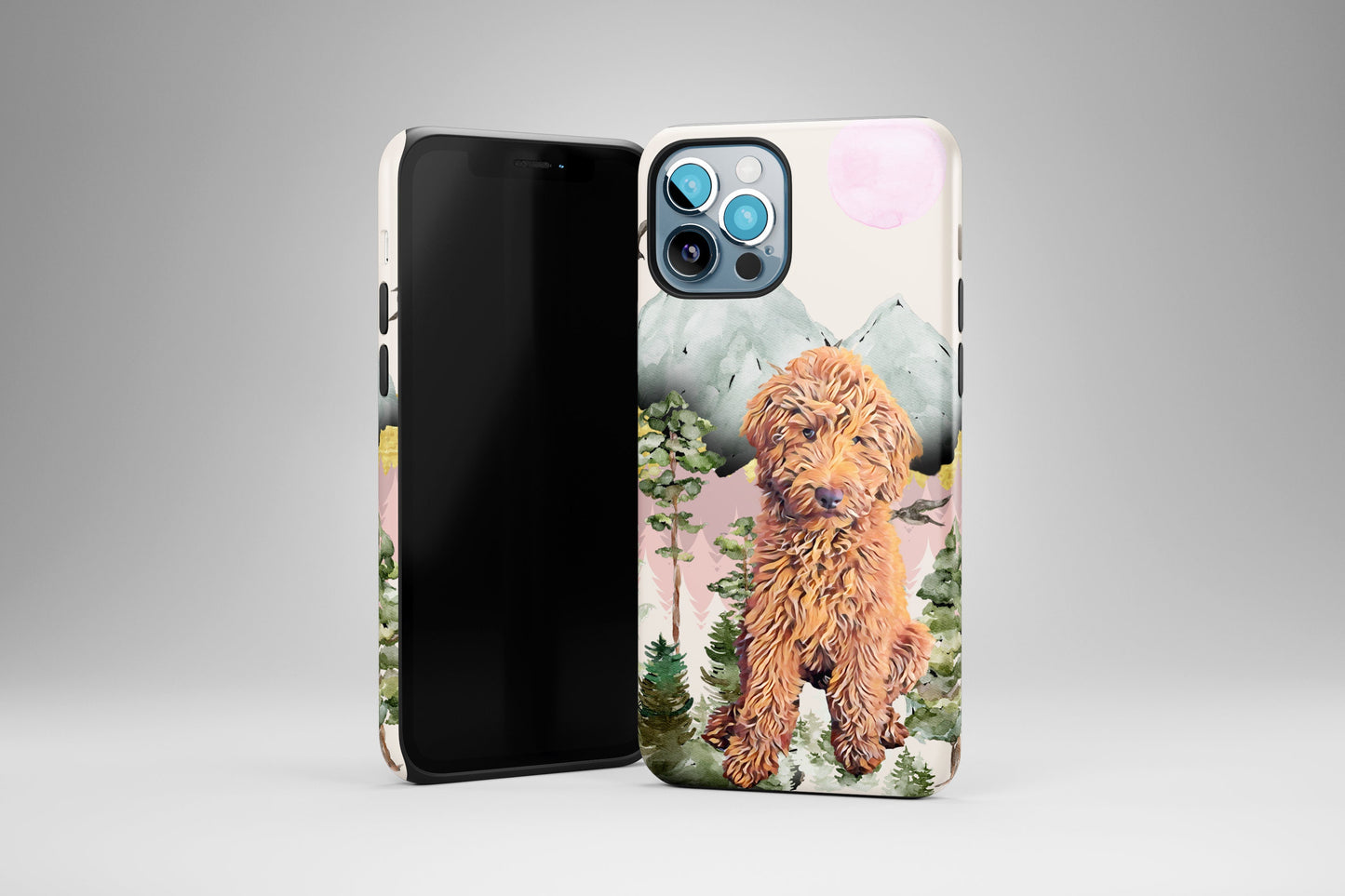 Bernedoodle Phone Case, Goldendoodle iPhone 14 case Bernadoodle Gifts, Bernedoodle Mom, Bee Phone Case, Newfypoo, Labradoodle Mom Gift