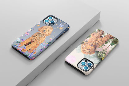 Bernedoodle Phone Case, Goldendoodle iPhone 14 case Bernadoodle Gifts, Bernedoodle Mom, Bee Phone Case, Newfypoo, Labradoodle Mom Gift