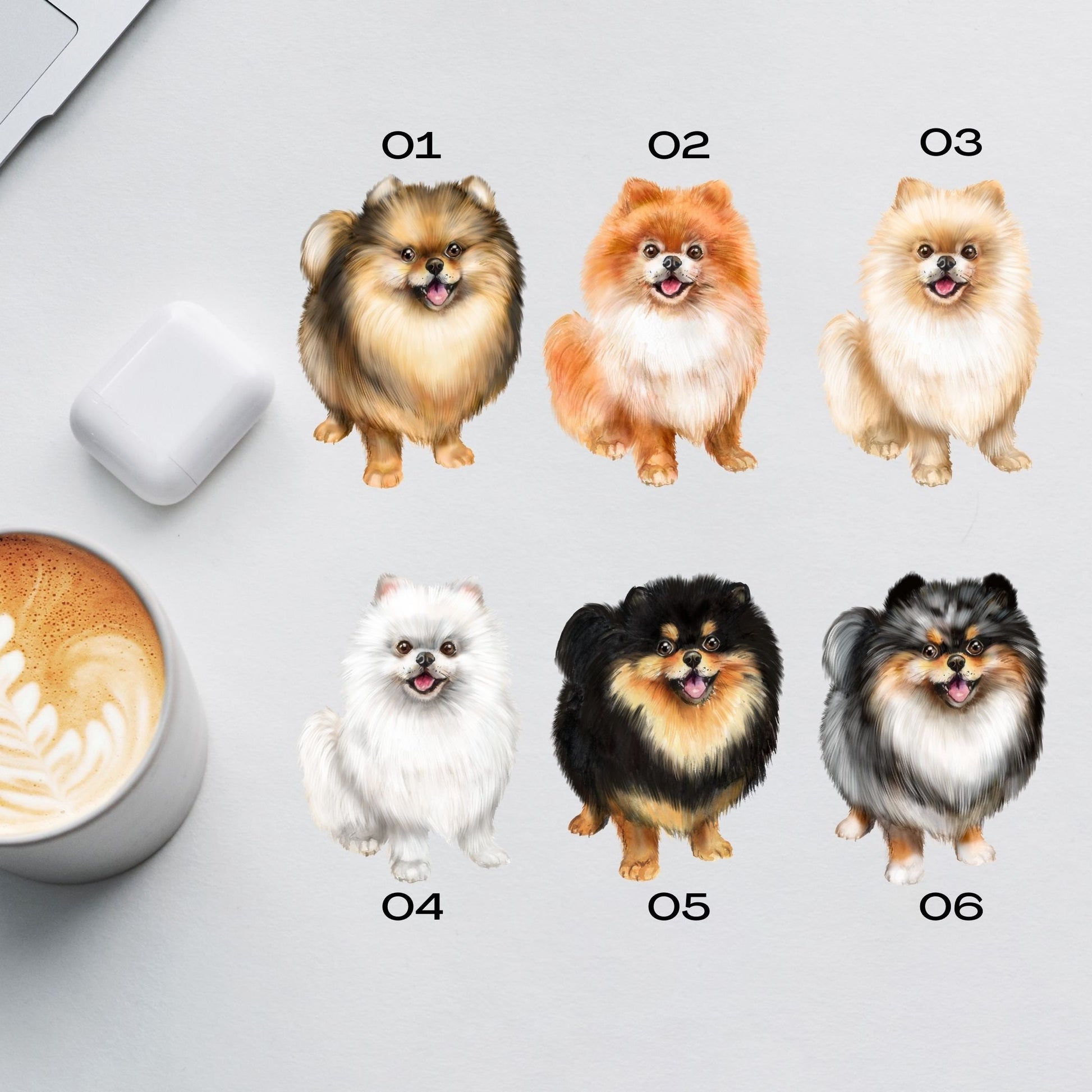 Pomeranian Spitz Phone Case, iPhone 14 Case, Black Pomeranian Gifts, Pom Mom Gifts, Fall Pomeranian, Pom Gifts, Pomeranian Christmas