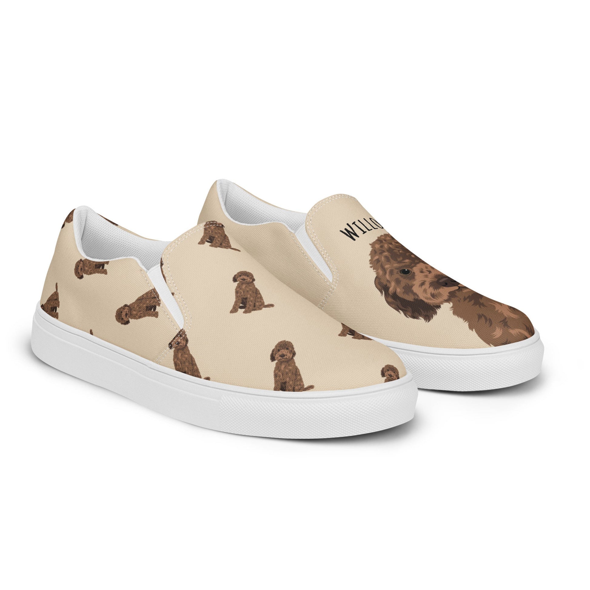Chocolate Goldendoodle Shoes