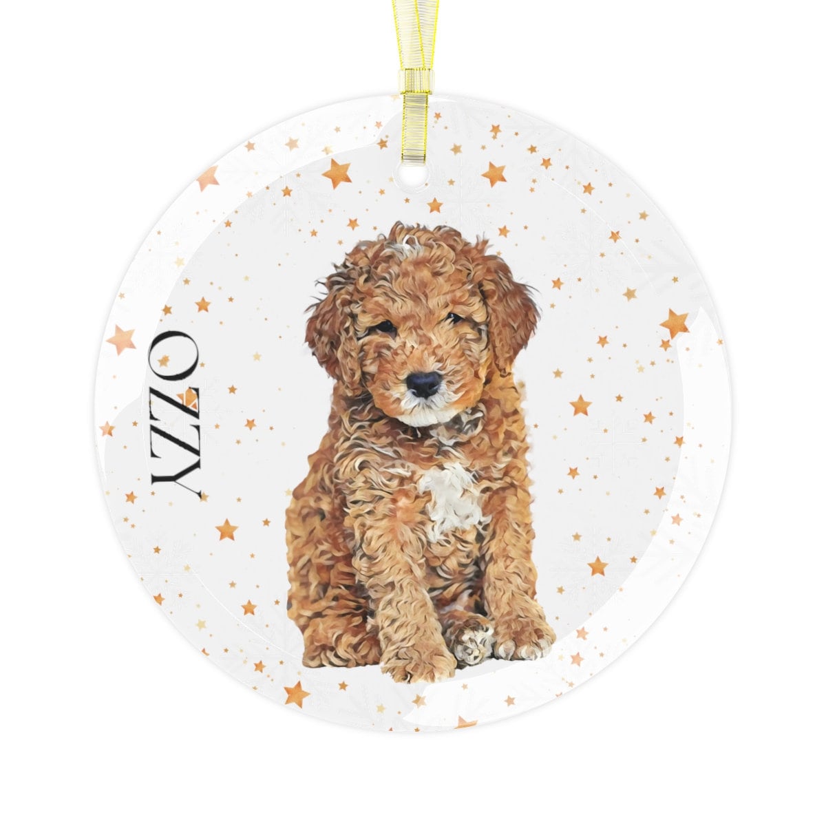 Puppy Goldendoodle Ornament Christmas, Labradoodle Ornament, First Puppy Gifts, Dooodle Gifts, Stocking Stuffer, Doodle Christmas