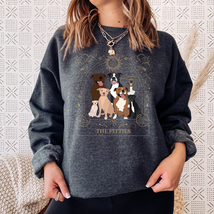 The Pitty Tarot Sweatshirt, Pitbull Gifts, Pitbull Lover Shirt, Mothers Day Gift, Pitbull Lover Sweatshirt, Dog Sweatshirt, Pitbull Sweater