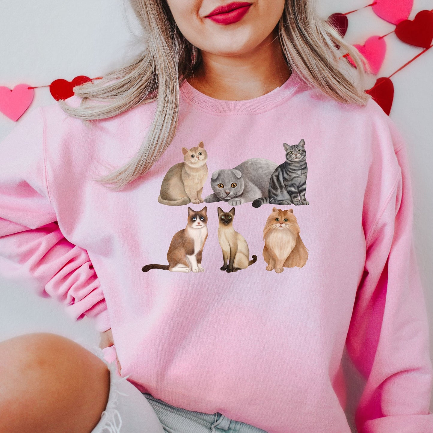 Cat Mom Sweatshirt, Show Me Your Kitties, Cat Sweatshirt, Cat Owner Gifts, Cat Lover Shirt, British Shorthair Sweatshirt, Funny Cat Shirt