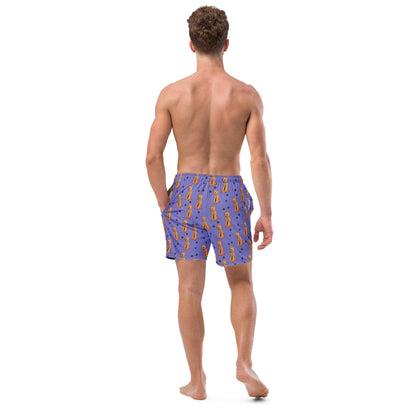 Lavender Goldendoodle summer swim shorts for men, swim trunks for teenagers, boyfriend swimshort, husband gift, swimwear collection 2023