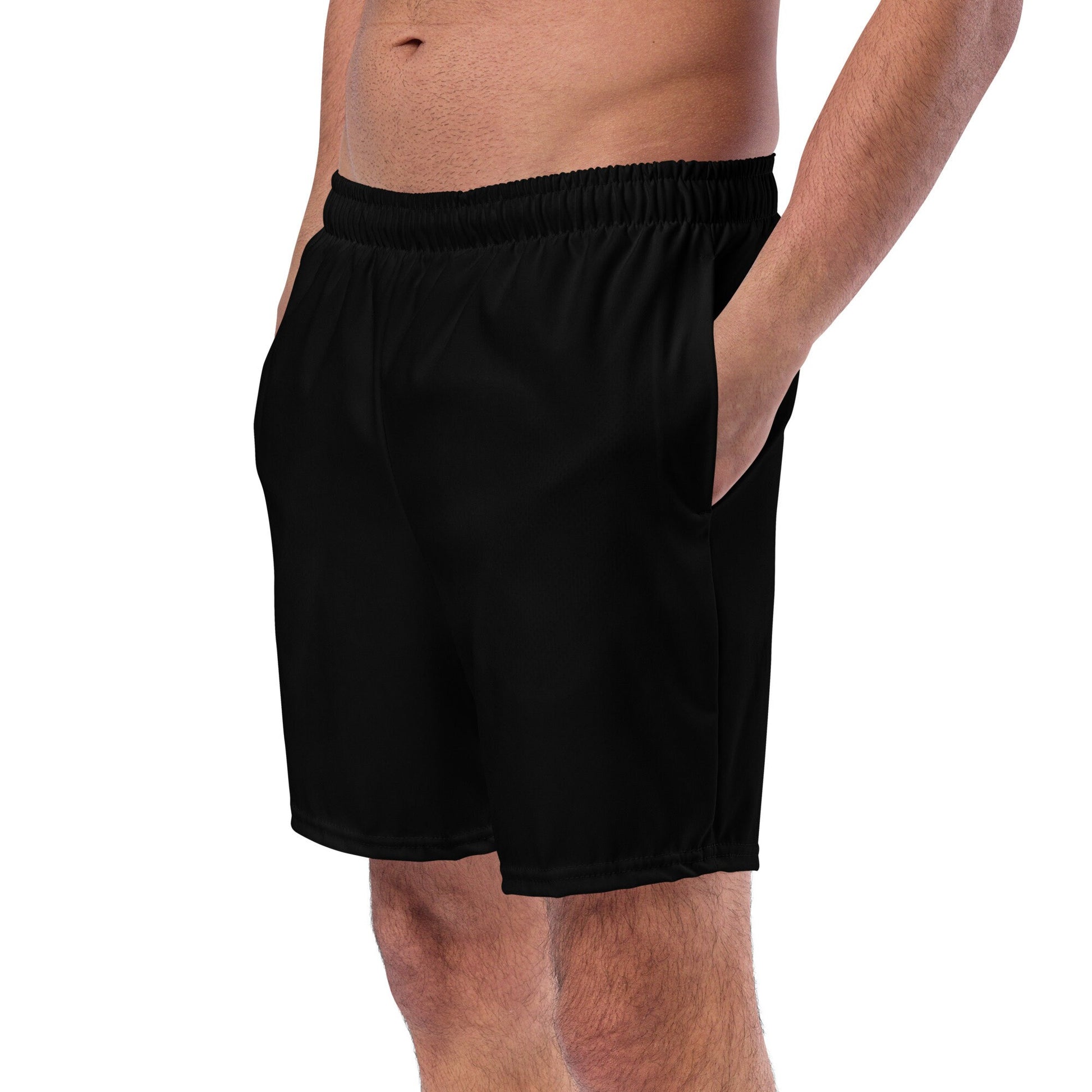 Classic black summer swim shorts for men, swim trunks for teenagers, boyfriend swimshort, husband gift, mens summer swimwear collection 2023