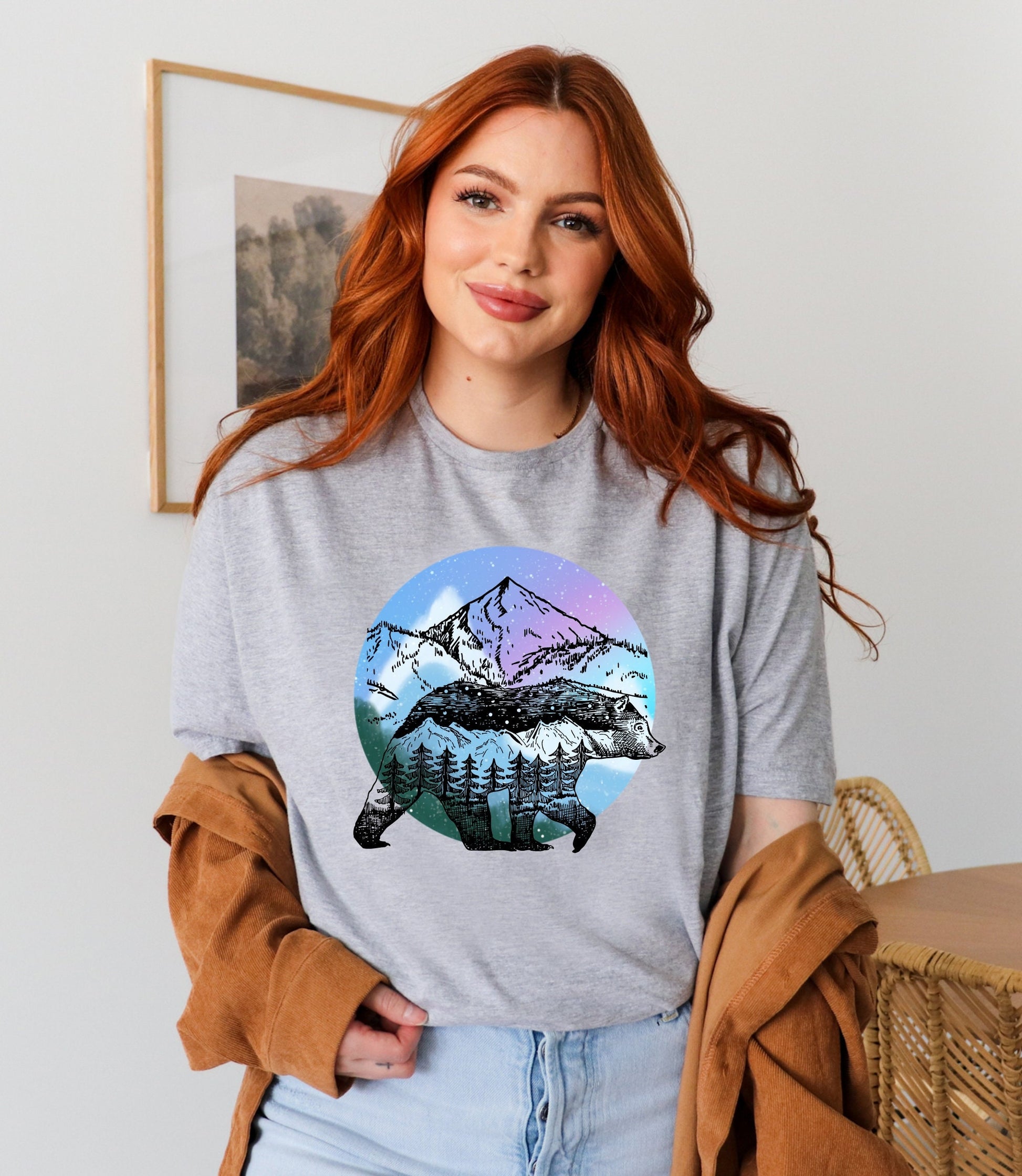 Alaska T-shirt, Alaska gift, Aurora borealis shirt, cruise Alaska shirt, map Alaska, Alaska sweatshirt, I love Alaska, northern lights