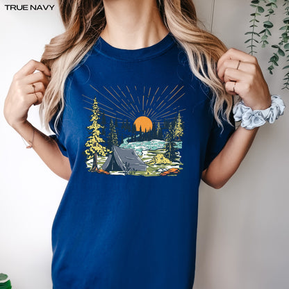 Camping t-shirt, retro Arizona t-shirt, comfort colors t-shirt, retro texas shirt, arizona scottsdale oversized t-shirt, arizona gifts