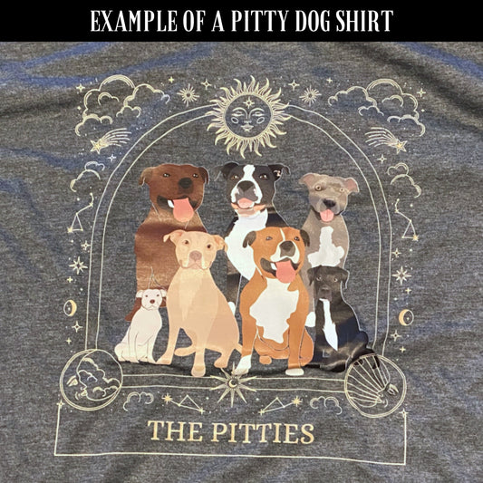 Tarot Golden doodle shirt, comfort colors t-shirt, goldendoodle gifts, celestial shirt, dog mom birthday gift, dog owner tee, christmas tee