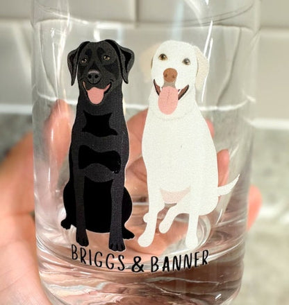 Labrador retriever whiskey glass, retriever dad gift, chocolate lab gifts, fox red labrador, whiskey gifts, wedding gift, anniversary gift
