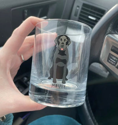 Schnauzer gifts, schnauzer whiskey glass, shnauzer dad gift, schnauzer mom gift, birthday gift, wedding gift, anniversary gift, pet los gift