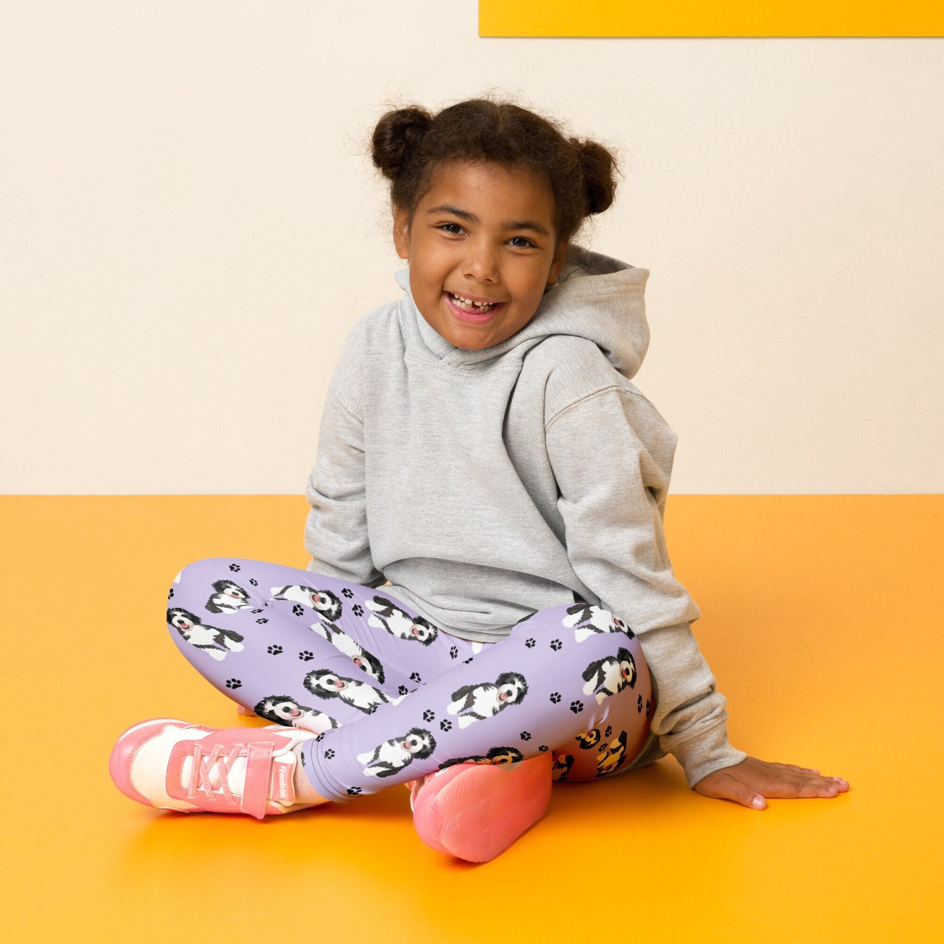 Bernedoodle leggings for kids, mini bernedoodle gifts, doodle leggings, niece birthday gift, toddler pants, doodle pajama, doodle lover gift