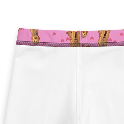Goldendoodle leggings for kids, girl pants, doodle gifts, niece birthday gift, summer workout leggings, doodle mom gift, boy toddler pants