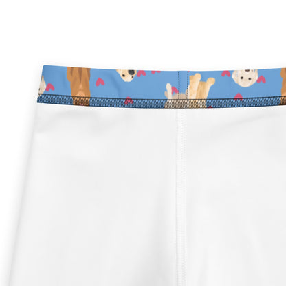 Golden Retriever Leggings for kids, retriever gifts, life is golden, niece birthday gift, boy toddler summer pants, dogs and kids gifts