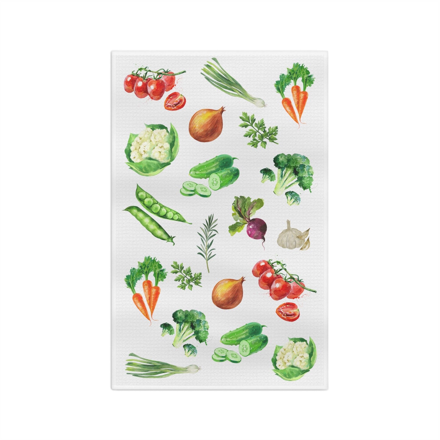 Kitchen vegetable tea towel, dish towel kitchen decor, Housewarming gift, Farmhouse towel, grandma gift, wife gift