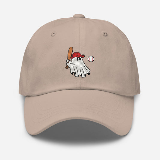 Halloween embroidered baseball ghost hat
