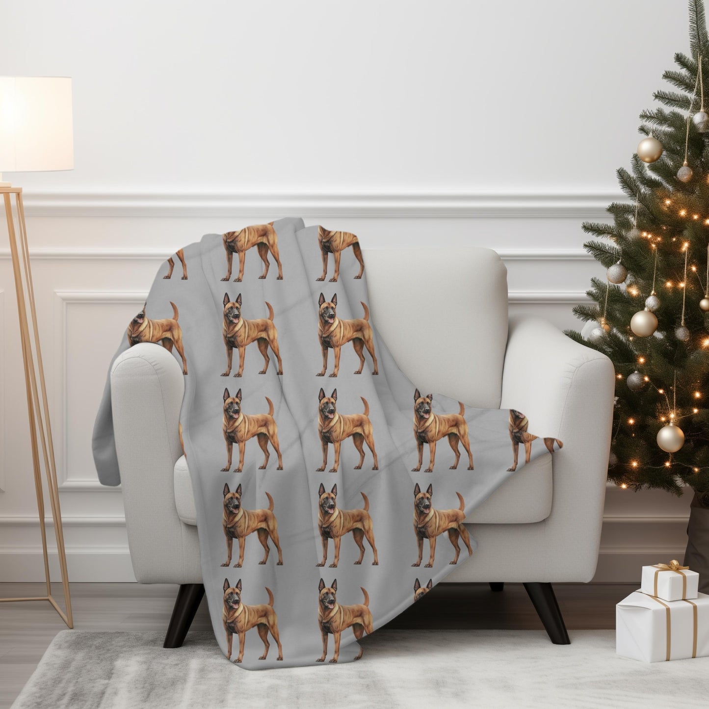 Belgian Malinois Blanket, Halloween gifts, wife birthday gift, living room couch throw, malinois gifts, throw home decor, Belgian Shepherd