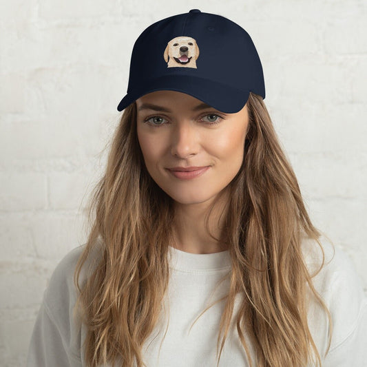 Embroidered Yellow Labrador hat
