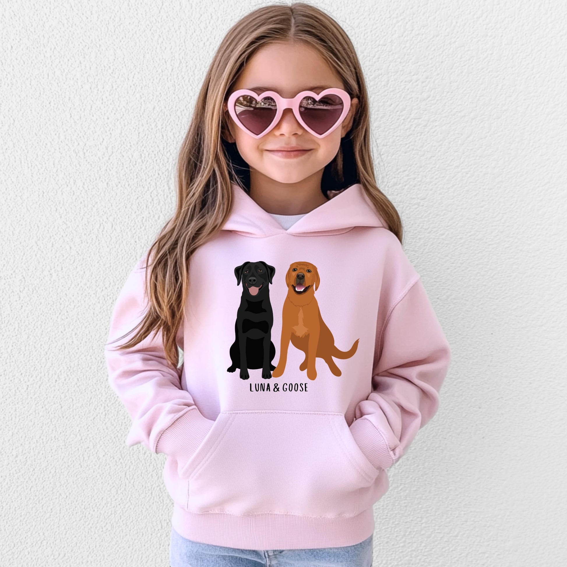 Youth Labrador Hoodie, boy labrador gifts, labrador puppy sweatshirt, lab mom Christmas gift, girl labrador shirt, Halloween labrador shirt