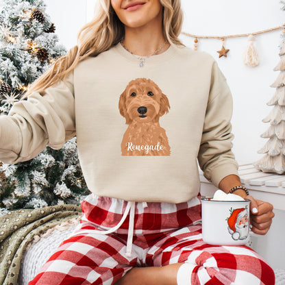 Personalized Goldendoodle Mama Sweatshirt Mini Doodle Mom T-shirt Doodle Sweatshirt Labradoodle Crewneck Dog Mom Apparel Cockapoo Sweater