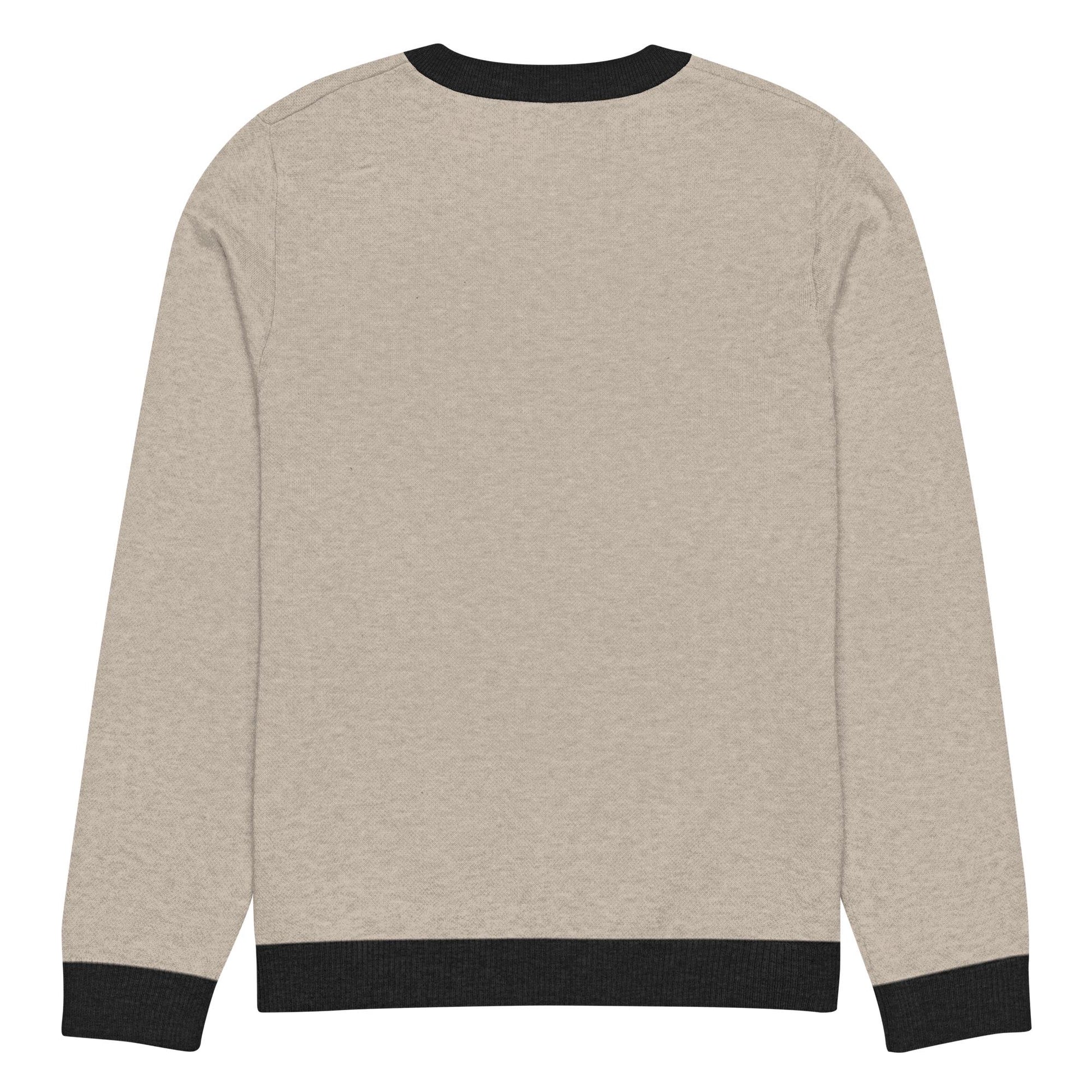 Premium Chocolate Goldendoodle Knitted crew neck sweater