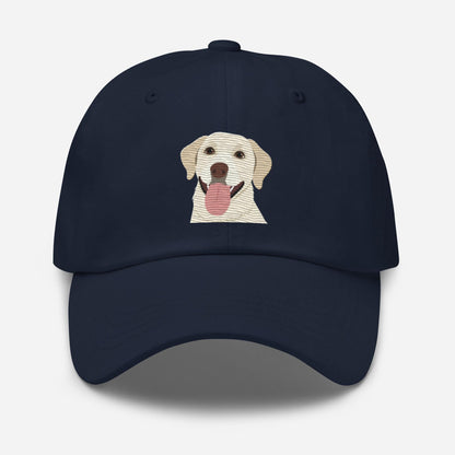 Embroidered labrador hat