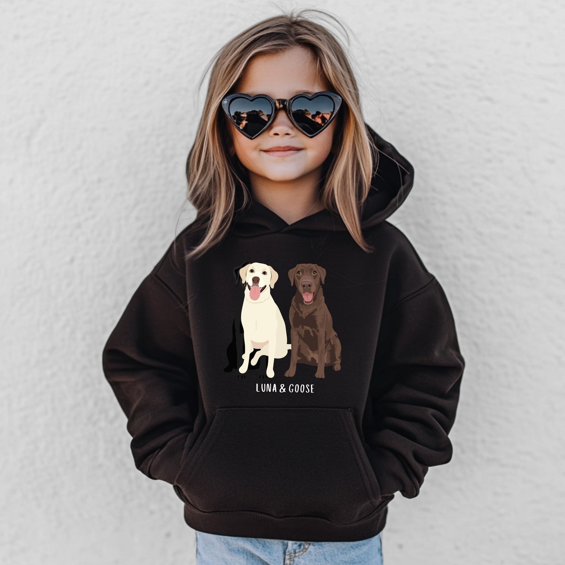 Youth Labrador Hoodie, boy labrador gifts, labrador puppy sweatshirt, lab mom Christmas gift, girl labrador shirt, Halloween labrador shirt