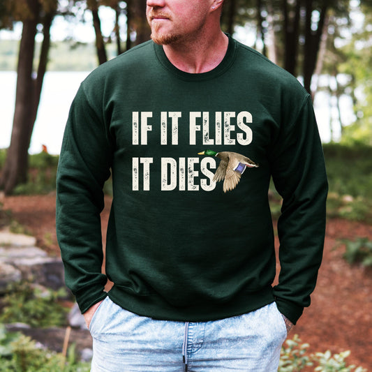 Funny duck hunting sweatshirt