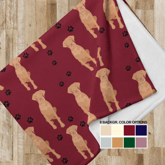 Vizsla Blanket, Vizsla Gift, Vizsla Throw Blanket, Dog Mom Christmas Gift, Dog Mom Halloween Gifts, Vizsla Lover Gifts, Christmas Vizsla Dog