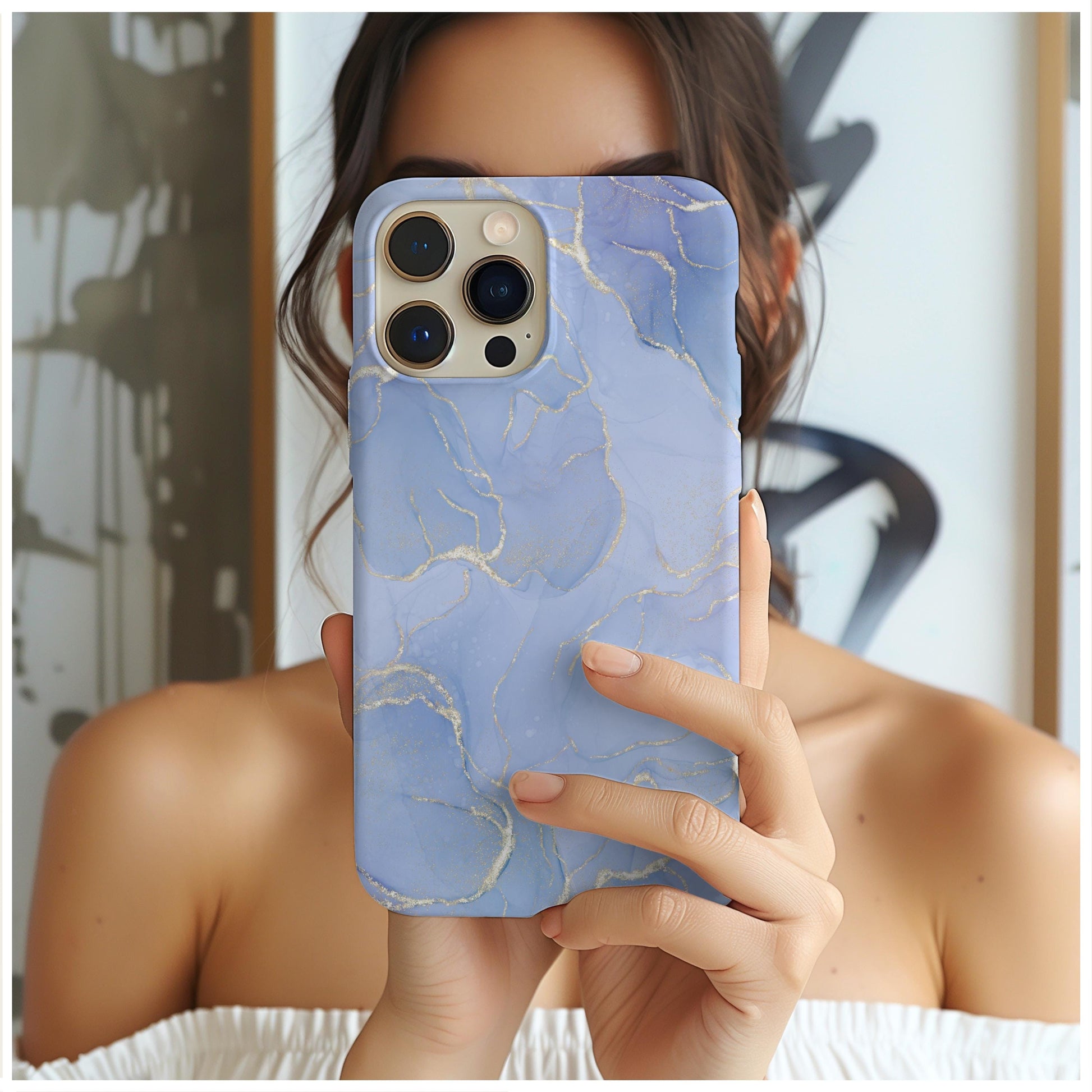 Blue Sky Dreams Phone Case for iPhone, for Samsung, for Google Pixel, gift for her, y2k aesthetic cover, wife birthday gift, girl phone case