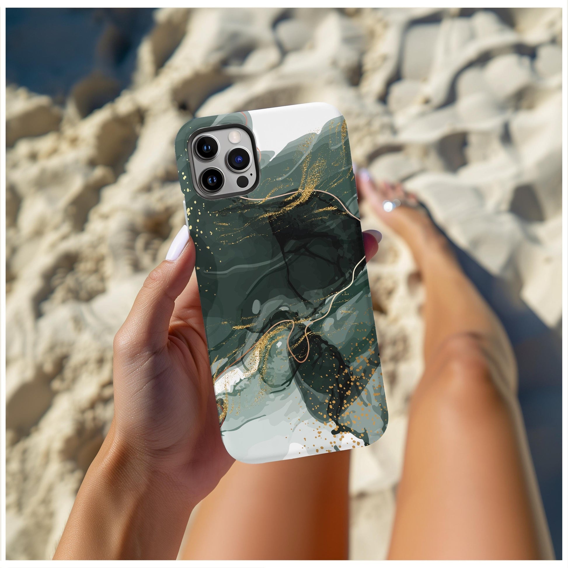 Golden Forest Phone Case for iPhone, for Samsung, for Google Pixel, gift for her, y2k college girl gift, wife birthday gift, girl phone case
