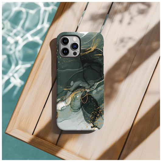Golden forest phone case for iPhone, for Samsung Galaxy, for Google Pixel