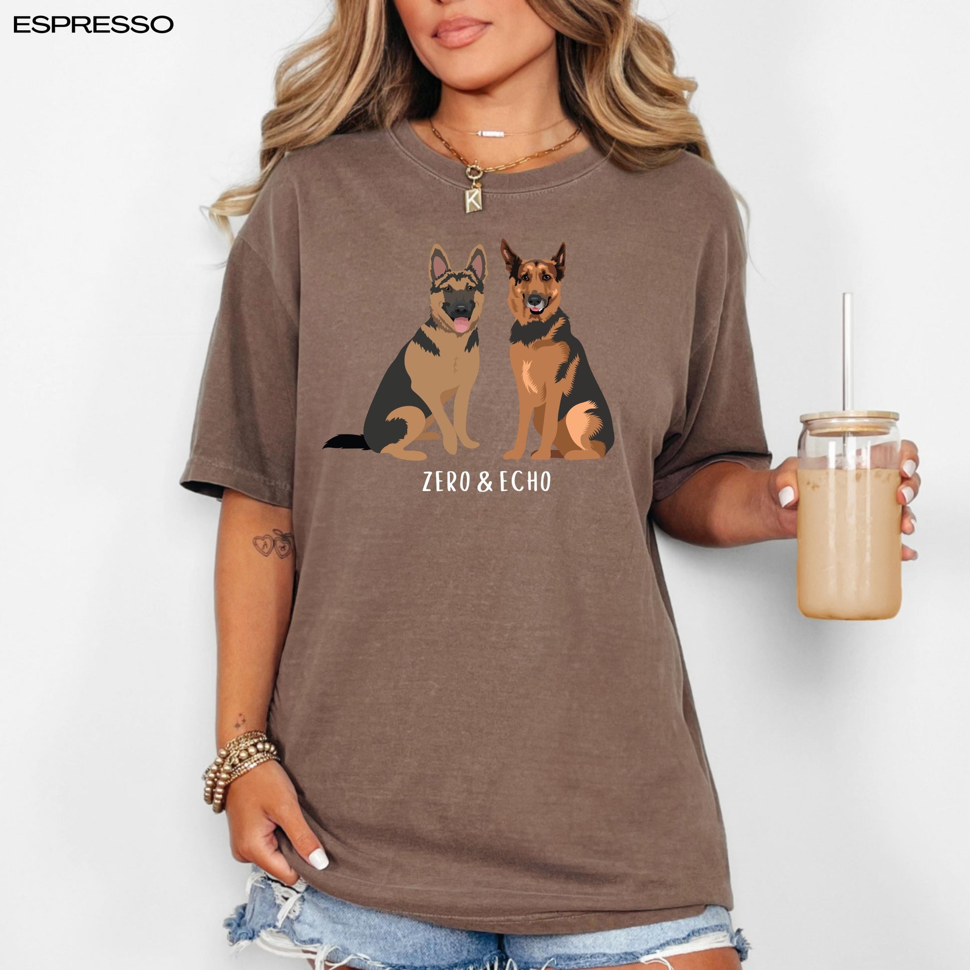 German shepherd shirt, comfort colors shirt, german shepherd gifts, shepherd mom shirt, dog mom shirt, cottagecore tshirt, dog lover t shirt