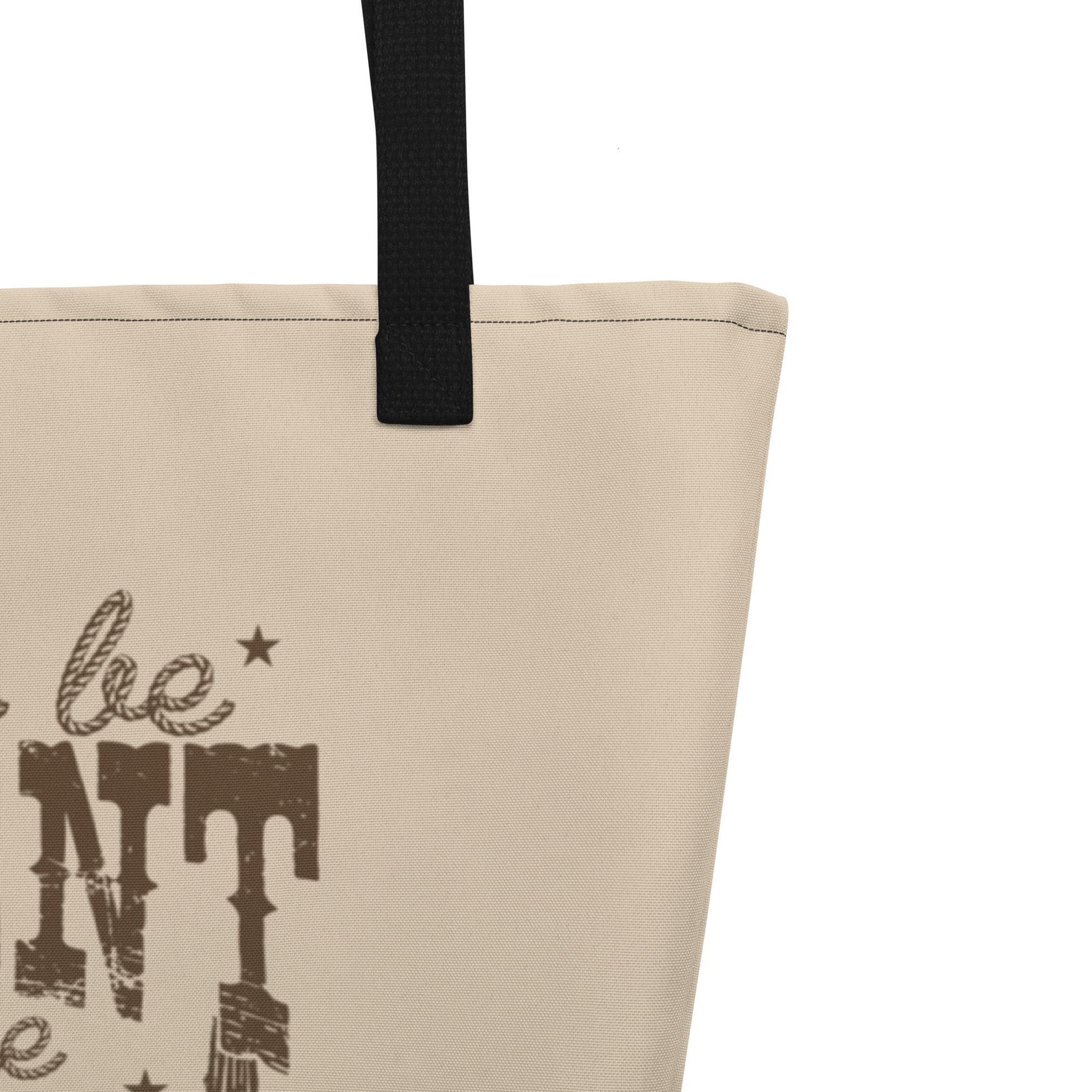 Retro Please Be Patient I'm From 1900s Large Tote Bag, fashion millennial gifts, cowboy western bag, funny grandma gift, best friend gift