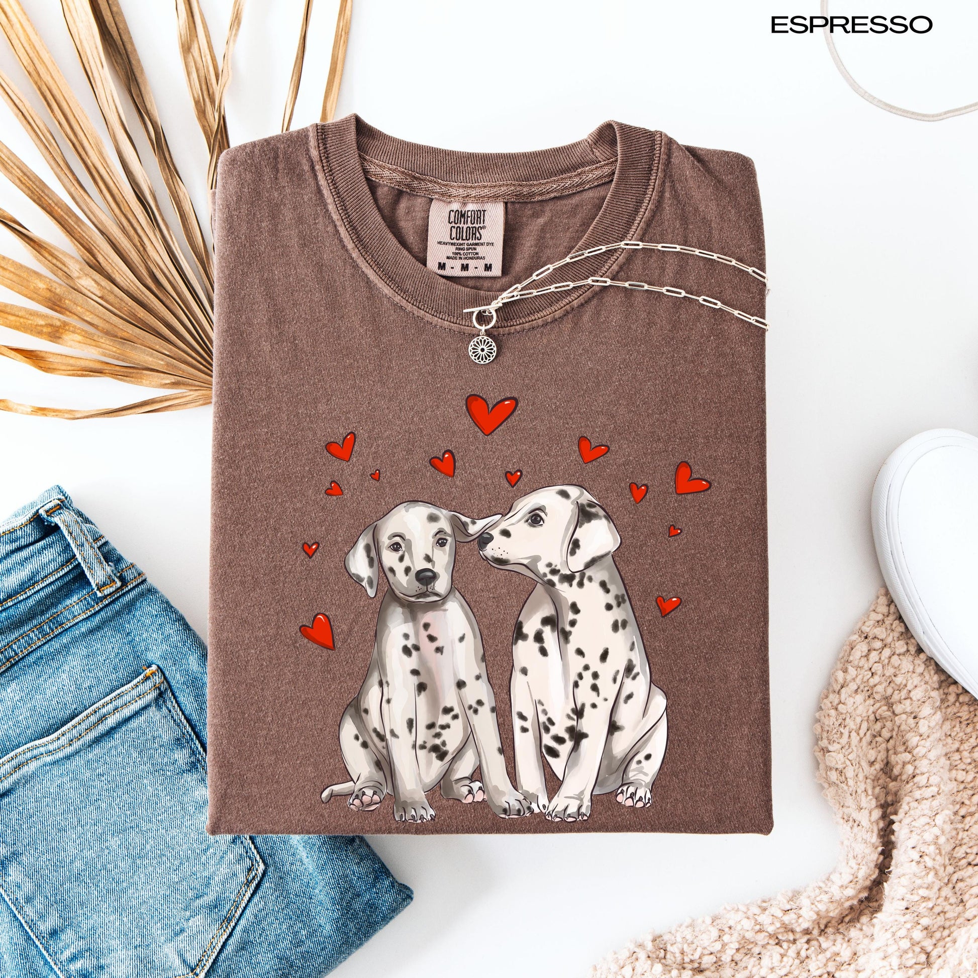 Dalmatian Valentines day shirt - dalmatian owner gift