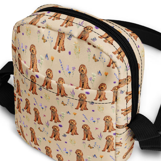 Cottagecore golden doodle bag crossbody