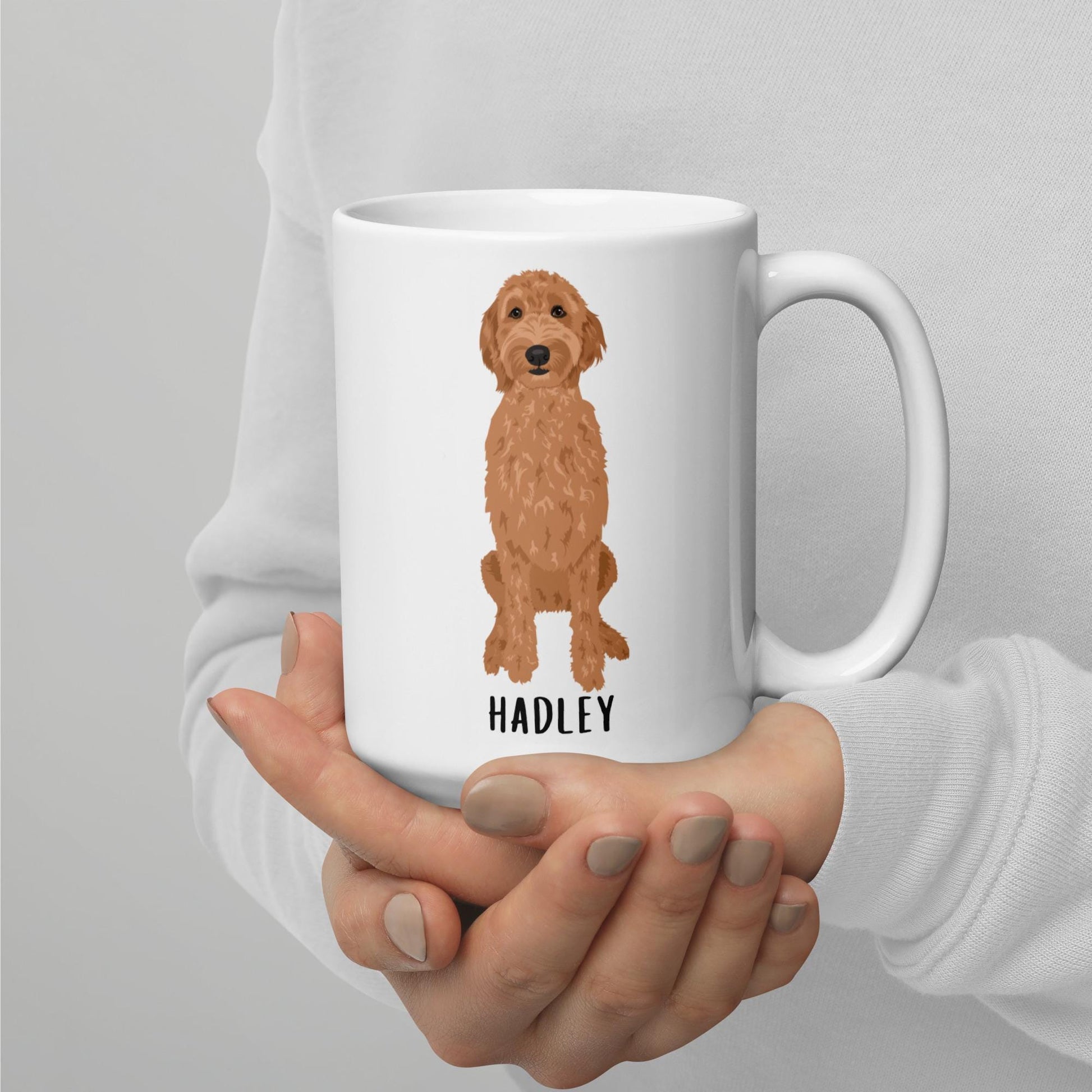 Goldendoodle Mug, 15oz, doodle coffee mug, bernedoodle Mug, doodle mom mug, labradoodle mug, doodle Valentine Gift for wife, gift for her