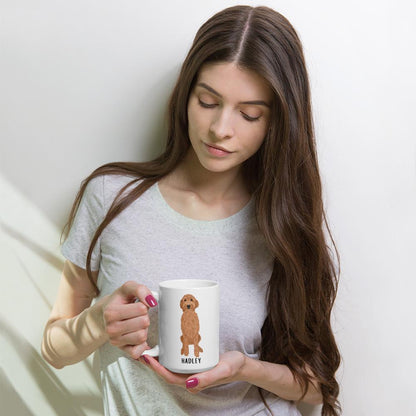 Goldendoodle Mug, 15oz, doodle coffee mug, bernedoodle Mug, doodle mom mug, labradoodle mug, doodle Valentine Gift for wife, gift for her