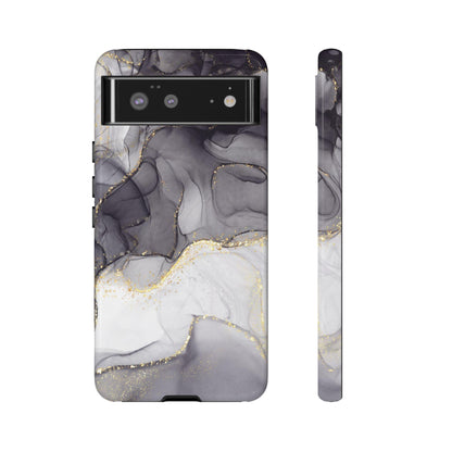 Sophisticated Black Phone Case for iPhone, for Samsung, for Google Pixel, girlie gift for her, girlfriend Valentine, wife birthday gift
