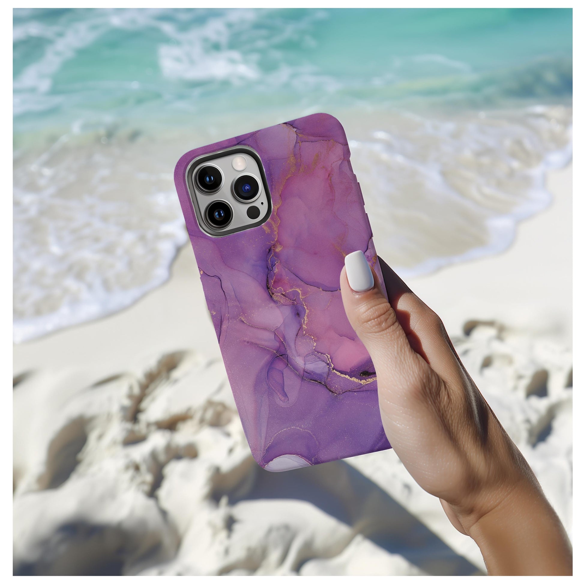 Lavender Dreamy Haze Phone Case for iPhone, for Samsung, for Google Pixel, gift for her, classy minimal, wife birthday gift, girl phone case