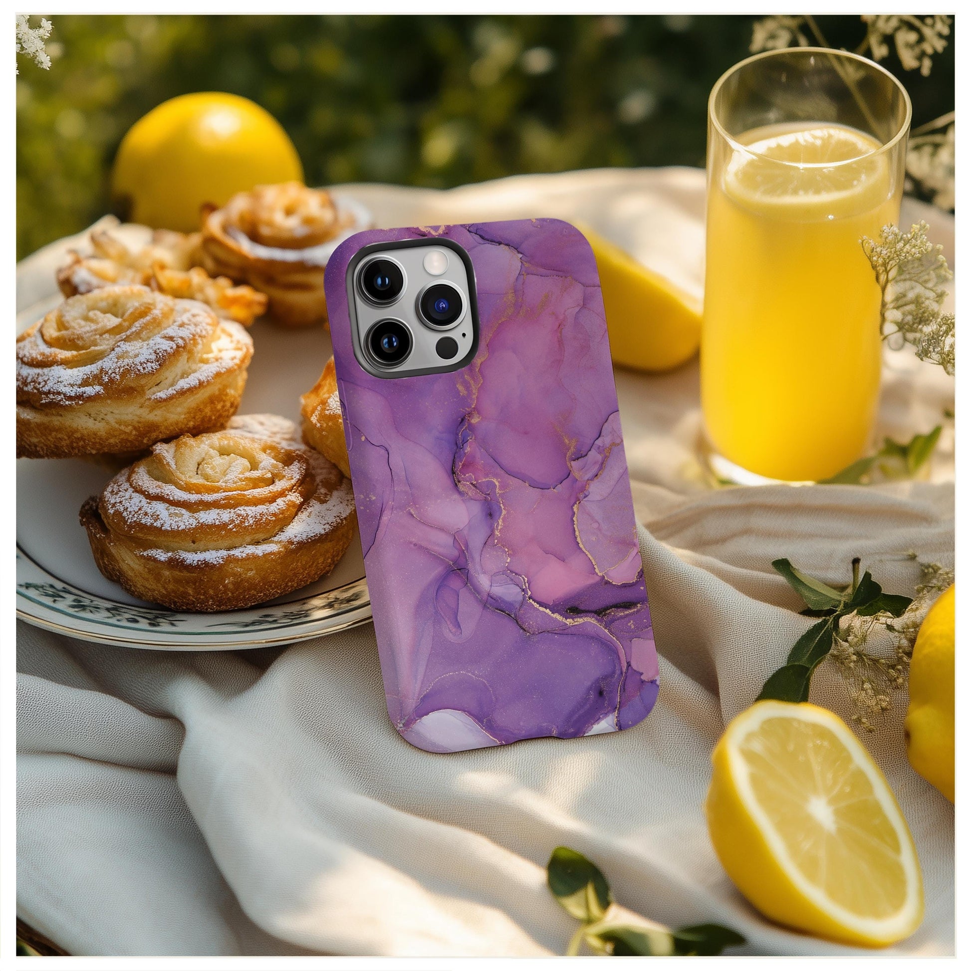Lavender Dreamy Haze Phone Case for iPhone, for Samsung, for Google Pixel, gift for her, classy minimal, wife birthday gift, girl phone case