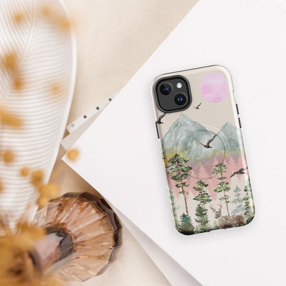 Deer mountain phone case MagSafe® for iPhone®