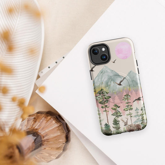 Deer mountain phone case MagSafe® for iPhone®